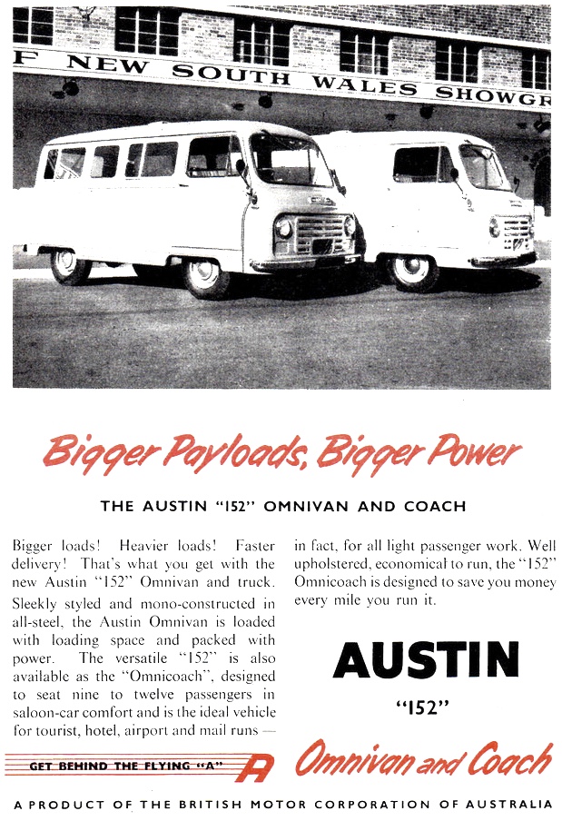 1958 Austin 152 Omnivan & Coach BMC
